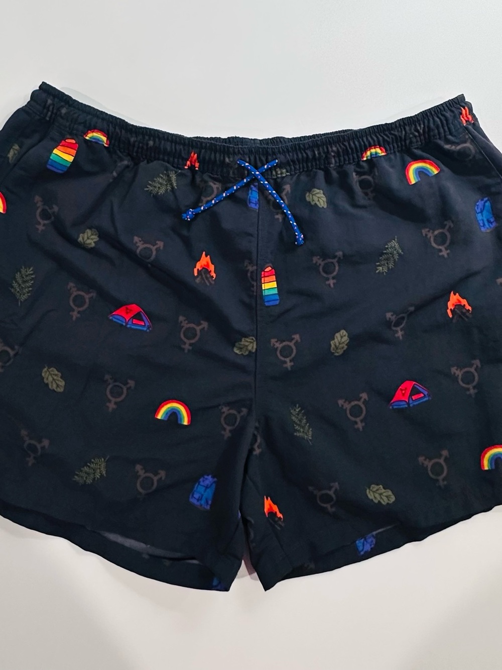 Marmot Juniper Springs Pride Camping Shorts XL Blue June